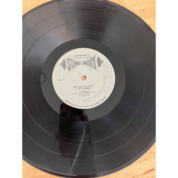The Soul Of Spain By 101 Strings Vinyl Record SF-6600 Vintage Album - Picture 3 of 4